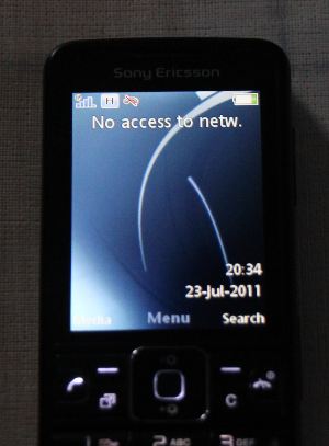 Nowsza karta SIM Aero2 w telefonie
