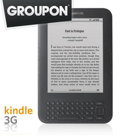 Kindle 3G na Grouponie za 699 PLN